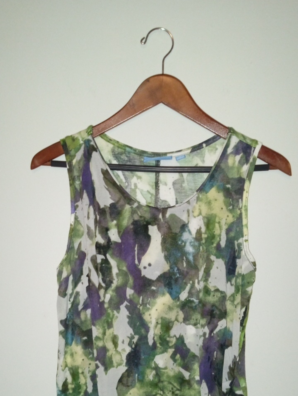 SIMPLY VERA - VERA WANG Printed Tank Top M - Picture 4 of 6